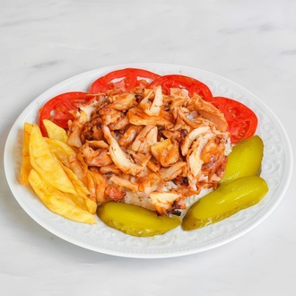 Pilav Üstü Tavuk Döner Menü görseli