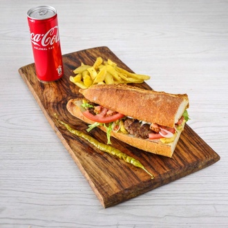 Yarım Ekmek Arası Et Köfte Menü görseli