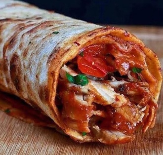 Özel İskenderun Usulü Tavuk Döner Dürüm görseli