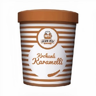 Krokanlı & Karamelli Dondurma (350 Gr.) görseli