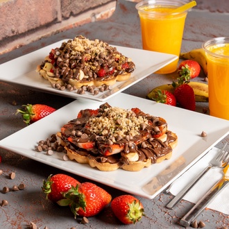 2'Li Nutella Waffle Menü görseli