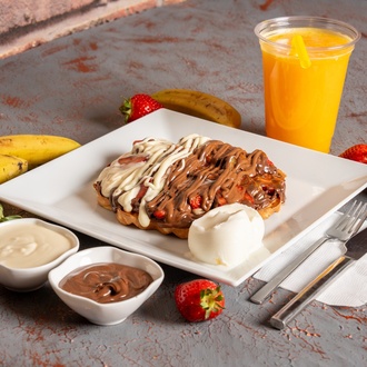 Chef's Waffle Menü görseli