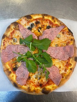 Füme Rozbifli Pizza (Küçük) görseli