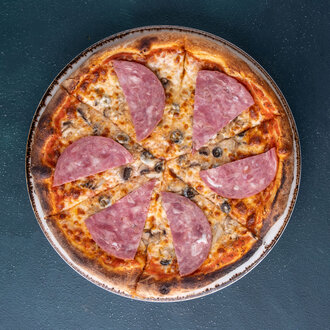 Cenova Salamlı Pizza (Büyük) görseli