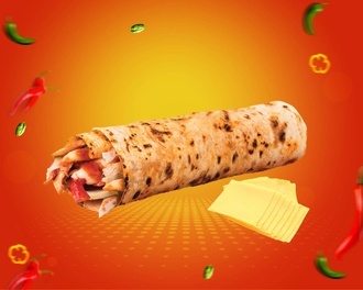 Kaşarlı Tavuk Döner Dürüm görseli