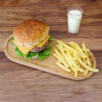 Cheeseburger Menü görseli