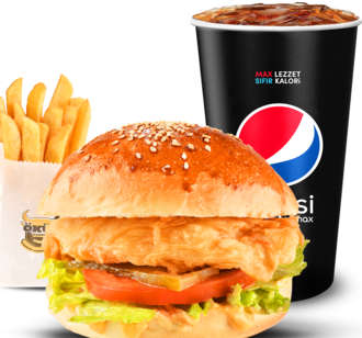 Çıtır Tavuk Burger Menü görseli