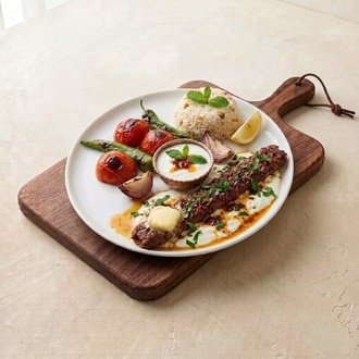 Yoğurtlu Adana Kebap görseli
