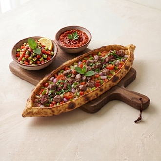 Kuşbaşılı Pide görseli