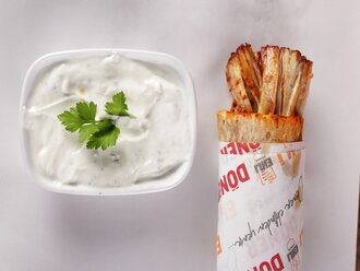 Ehli Hayonez Soslu Roket Tavuk Döner Dürüm(40 Cm) görseli