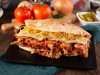 Kaşarlı Gobit Ekmek Tavuk Döner görseli