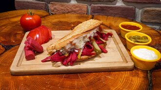 Ayvalık Sosisli Tost görseli