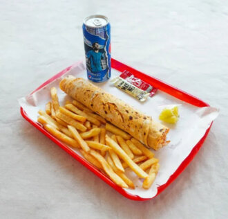 Tavuk Döner Dürüm Menü 2 görseli