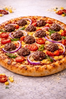 Köfteli Pizza (Orta) görseli