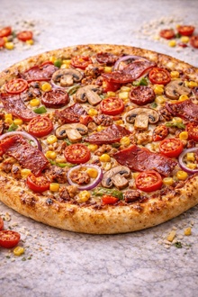 Pastırmalı Pizza (Jumbo) görseli
