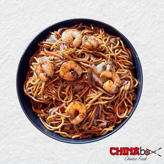 Karidesli Noodle görseli