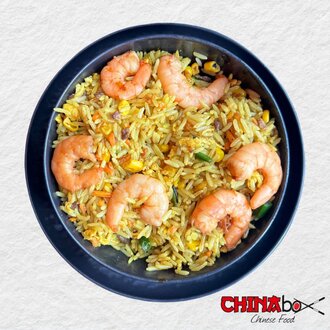 Bangkok Usulü Karidesli Pilav görseli