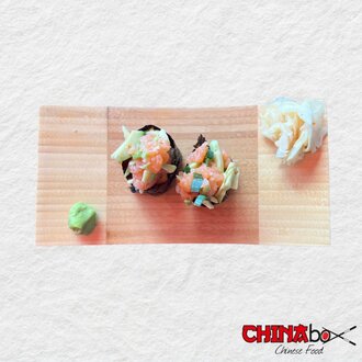 Sake Tartar Nigiri görseli