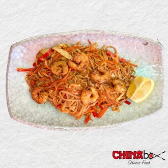 Pad Thai Karidesli Noodle görseli