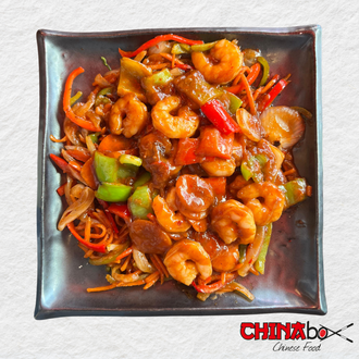 Chili Soslu Karides görseli