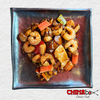 Karışık Sebzeli Deniz Mahsulleri görseli