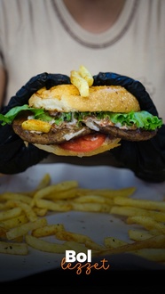 Double Burger Menü görseli