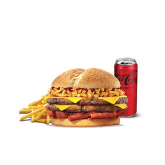 Double Texas Smokehouse Burger® Menü görseli