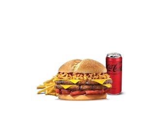Double Texas Smokehouse Burger® Menü görseli