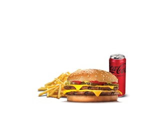 Double Cheeseburger Menü görseli