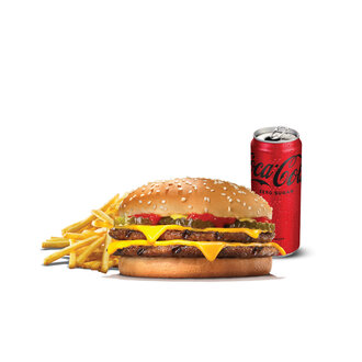 Double Cheeseburger Menü görseli