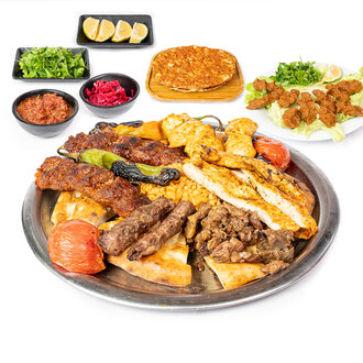 Karışık Tavuk Izgara (4 Kişilik) & Çiğ Köfte (200 Gr.) Menü görseli