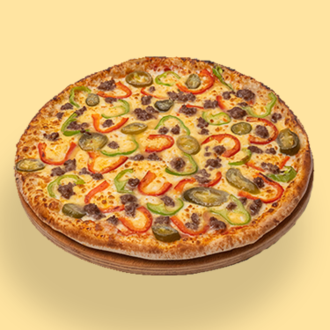 Kıymalı Pizza(acılı)(orta) görseli