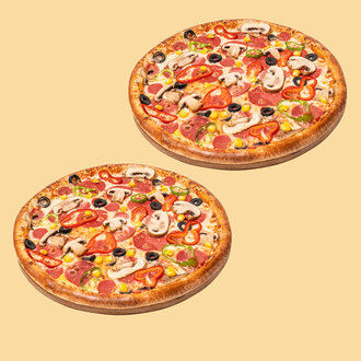 2'Li Orta Boy Karışık Pizza Menü görseli