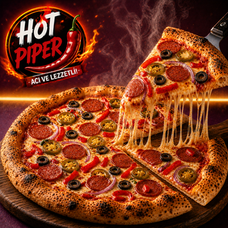 Pepperoni Pizza (Acılı) (Küçük) görseli