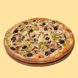 Bol Mantarlı Pizza (Orta) görseli