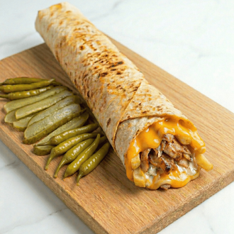 Cheddarlı Zurna Tavuk Döner Dürüm görseli