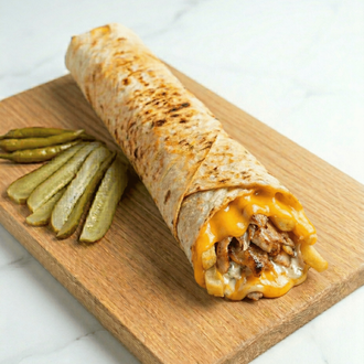 Cheddarlı Tavuk Döner Dürüm görseli