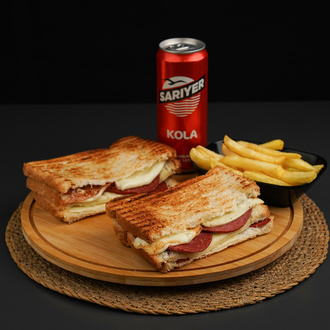 Karışık Dev Tost Menü görseli