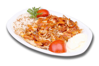 Pilav Üstü Tavuk Döner görseli