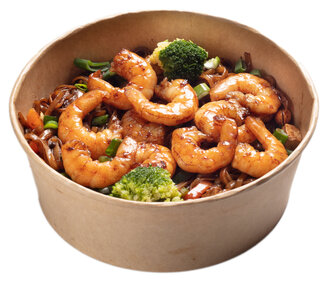 Karidesli Pad Thai görseli