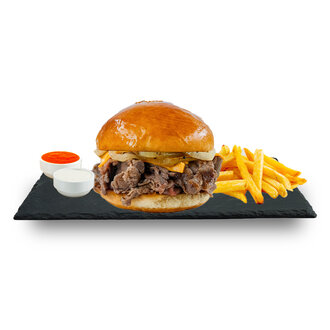 Single Steak Burger görseli