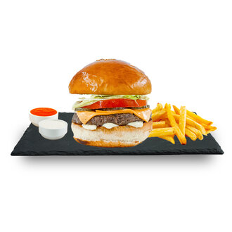 Single Cheeseburger 130 Gr görseli