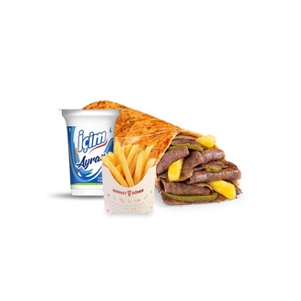 Et Döner Dürüm Menü (M) görseli