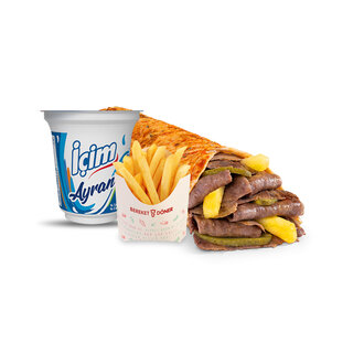 Et Döner Dürüm Menü (L) görseli