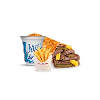 Et Döner Dürüm Menü (L) görseli