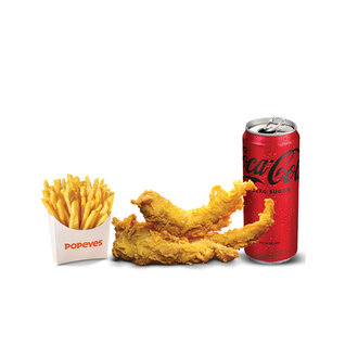 3'Lü Tenders Menü görseli