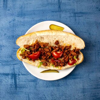 Ekmek Arası Arnavutciğeri Ayran görseli