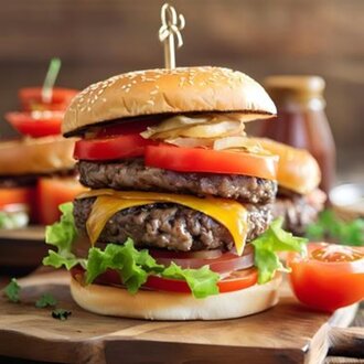 Double Burger görseli