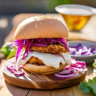 Red Kajun Burger görseli