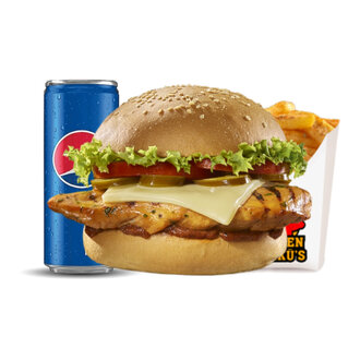 Mexicana Tavuk Burger (Büyük) Menü görseli